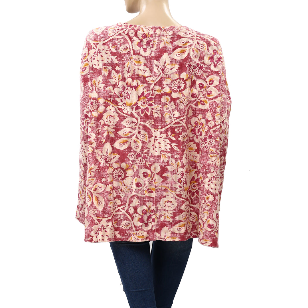 Anthropologie Pilcro Moira Pullover Blouse Top