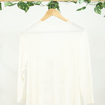 Caite Anthropologie Embroidered Tunic Top