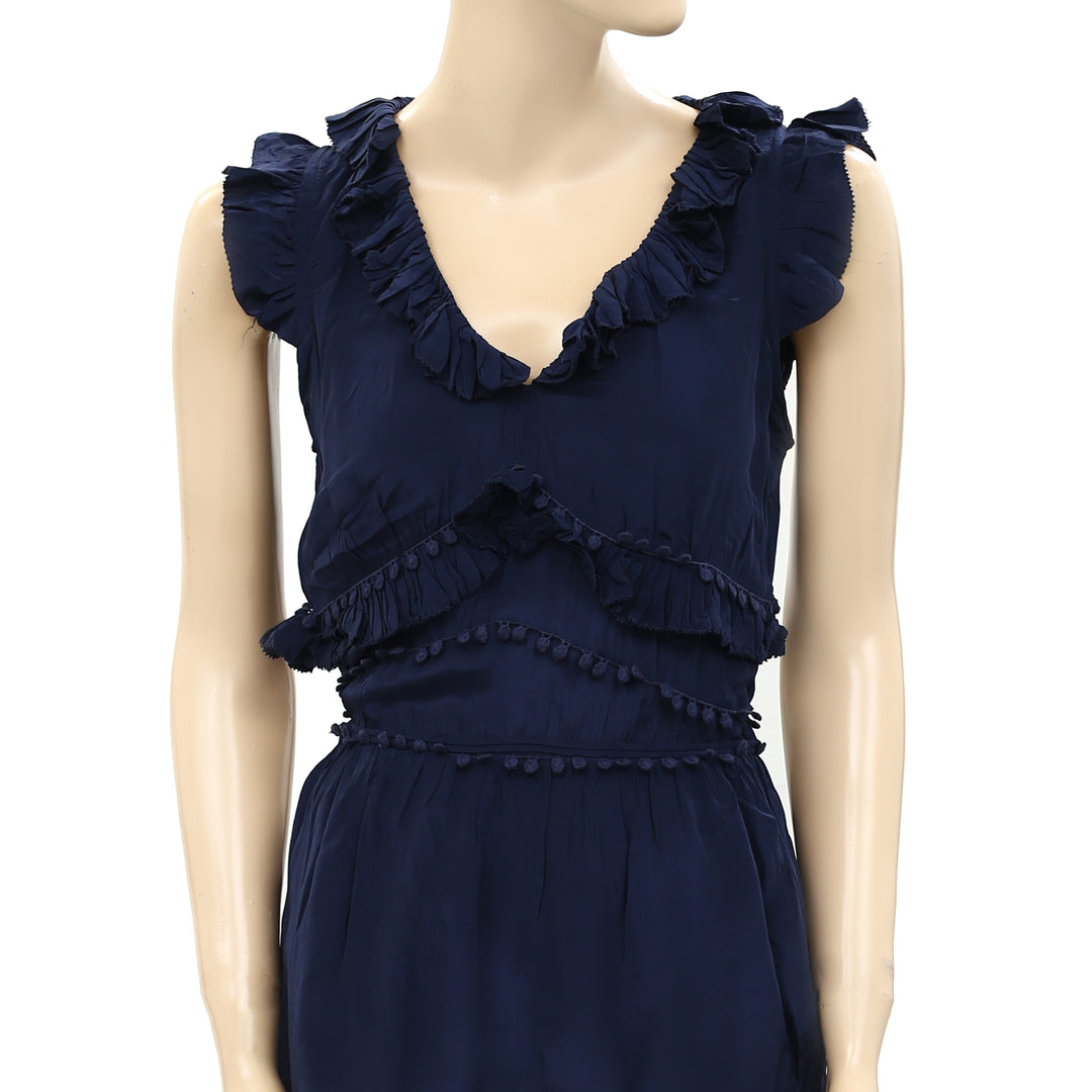 Sea New York Hemingway Tiered Lace Tunic Shirt Top