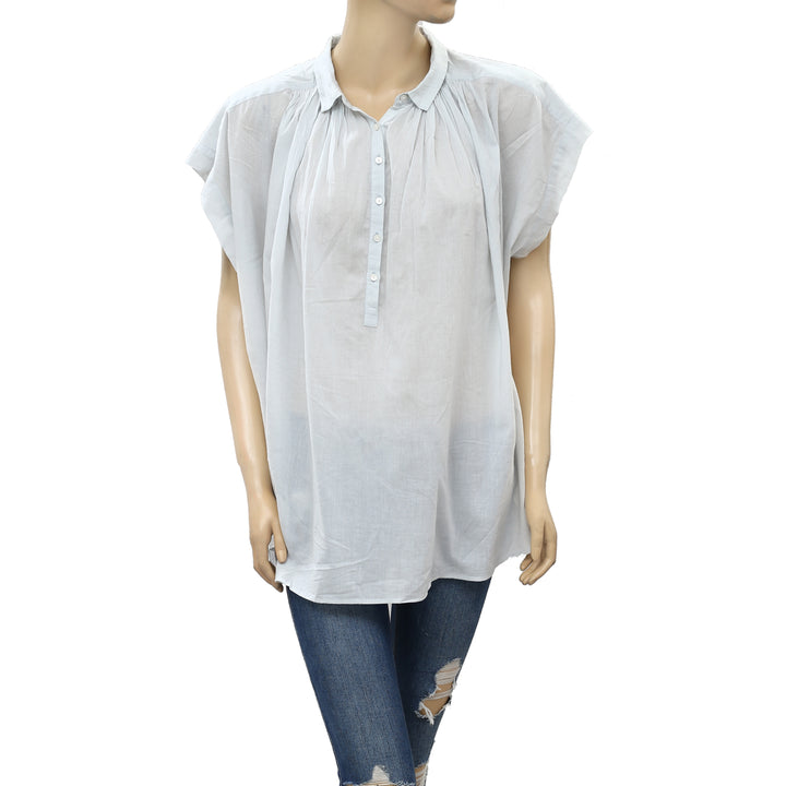 Nili Lotan Normandy Shirt Tunic Top