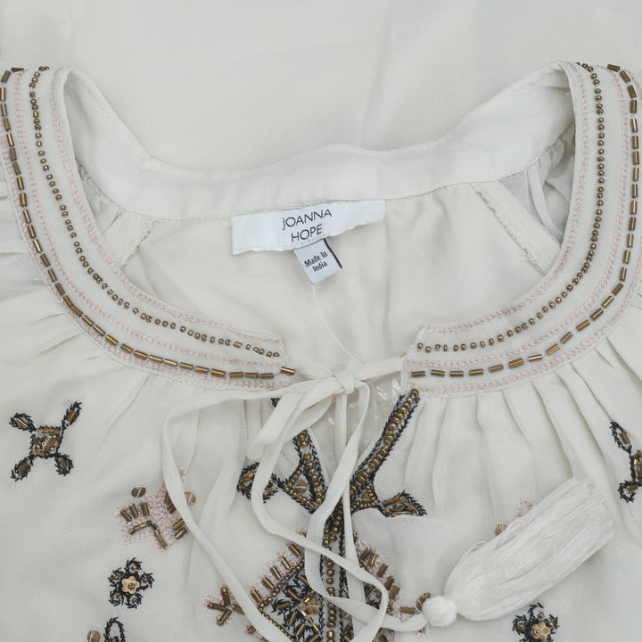 Joanna Hope Sequin Embellished Blouson Dress