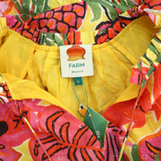 Farm Rio Anthropologie Fruit Dream Ruffle Mini Dress