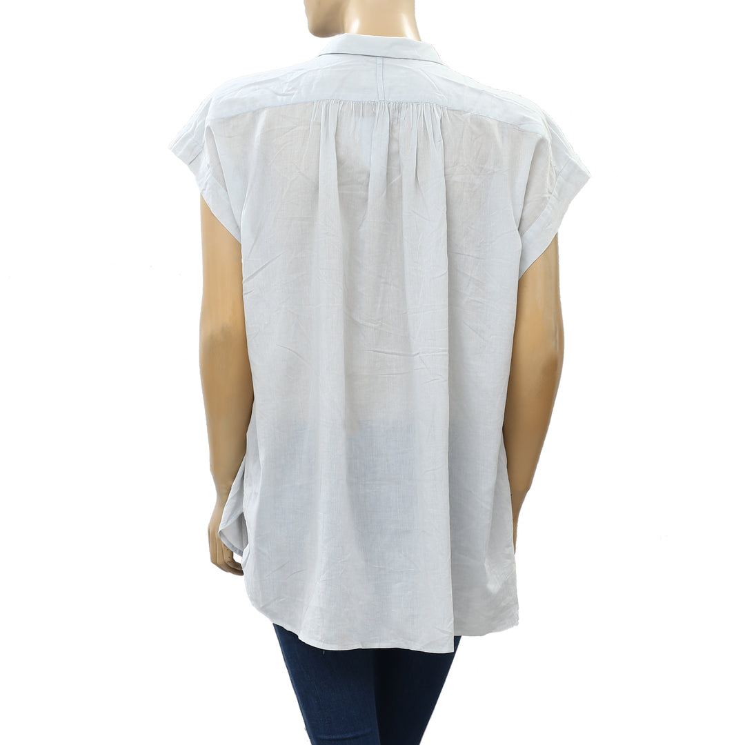 Nili Lotan Normandy Shirt Tunic Top