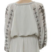 Joanna Hope Sequin Embellished Blouson Dress