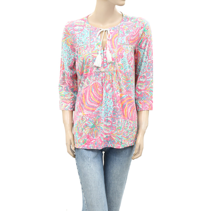 Lilly Pulitzer Printed Tilda Tunic Top