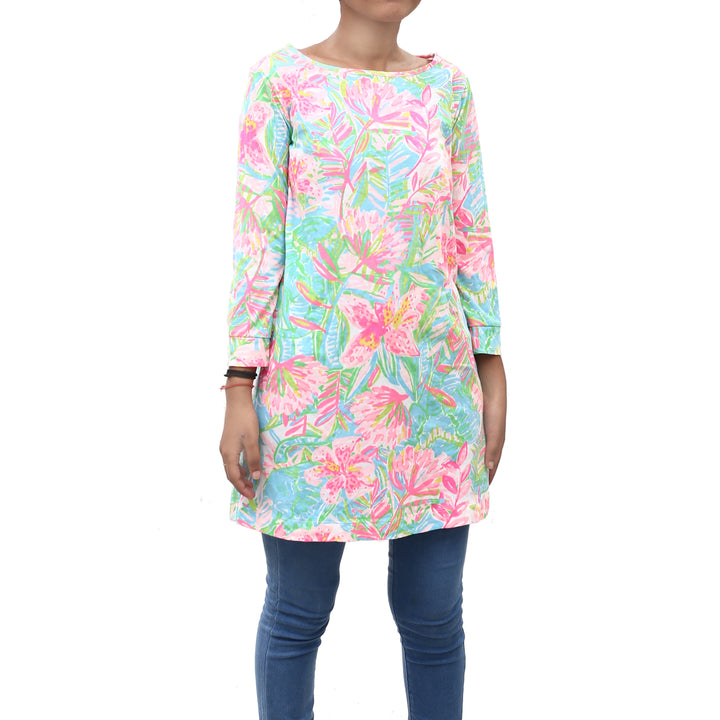 Lilly Pulitzer 儿童女孩迷你连衣裙 XL 12-14 岁