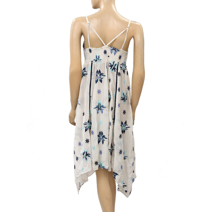 Odd Molly Anthropologie Floral Embroidered Dress