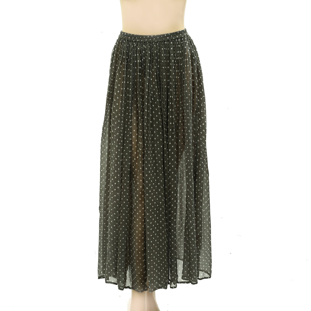 Mes Demoiselles Paris Dobby Maxi Skirt XS-38