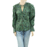 Free People Meant To Be Blouse Top XS