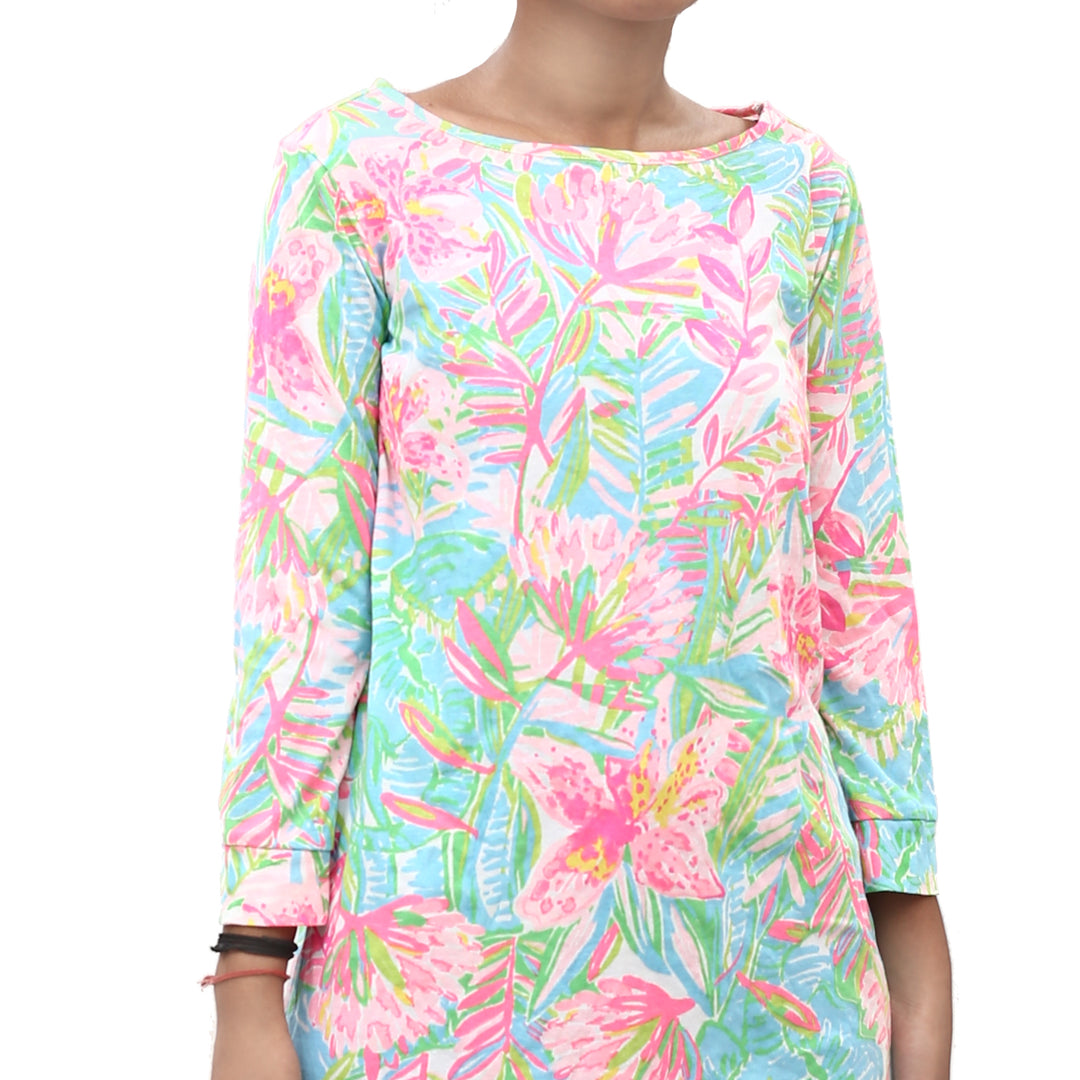Lilly Pulitzer 儿童女孩迷你连衣裙 XL 12-14 岁