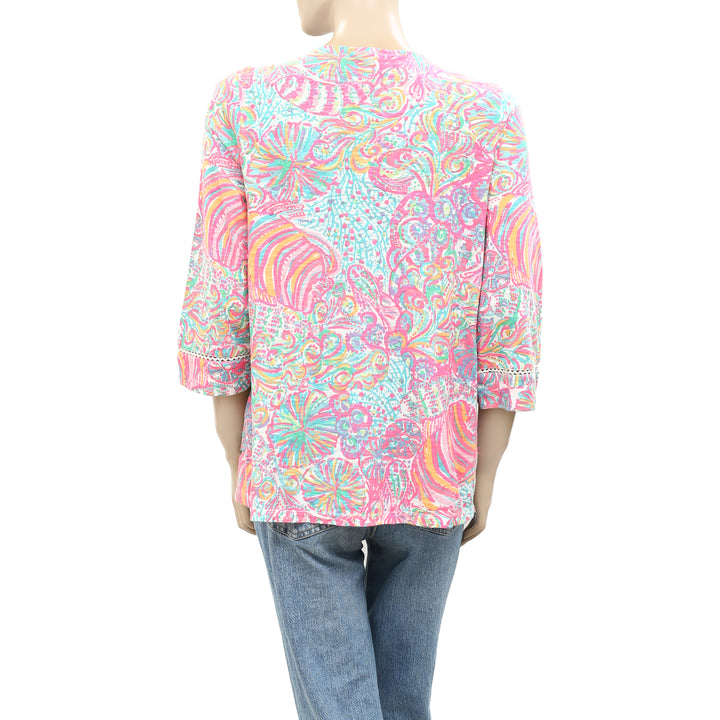 Lilly Pulitzer Printed Tilda Tunic Top