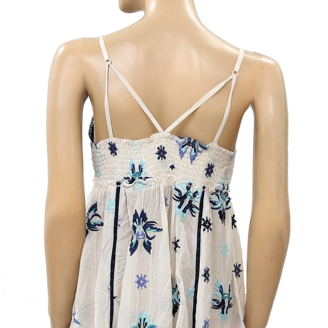 Odd Molly Anthropologie Floral Embroidered Dress