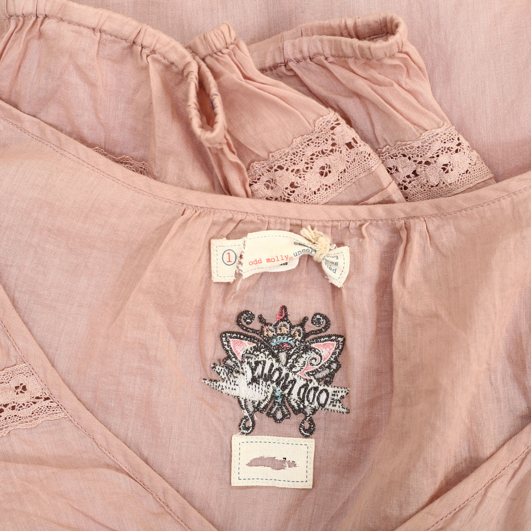 Odd Molly Anthropologie Lace Tunic Top