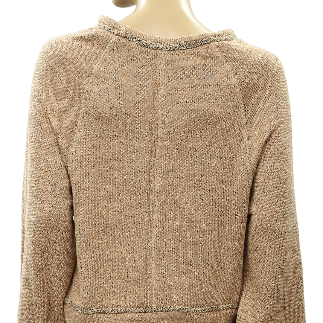 Free People Jade Pullover Sweatshirt Top