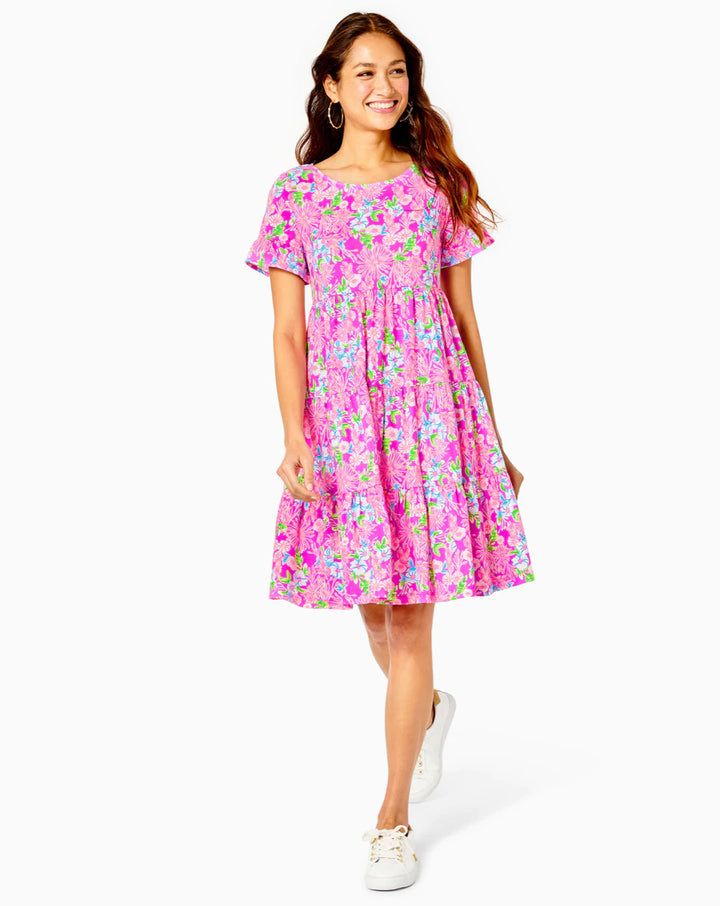 Lilly Pulitzer Jodee Short Sleeve Swing Mini Dress