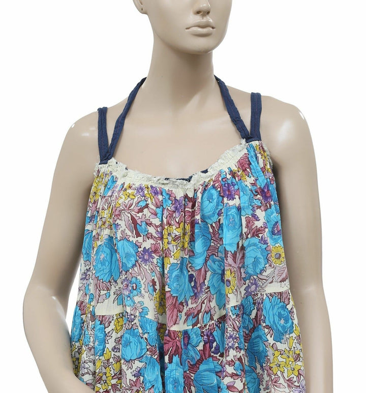 Free People FP One Living Large Floral Printed Tunic Top