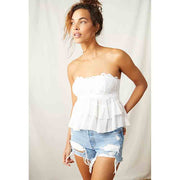 Intimately Free People Adella Corset Cami Tube Blouse Top