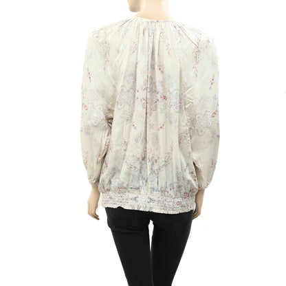Odd Molly Anthropologie Paisley Printed Tunic Top