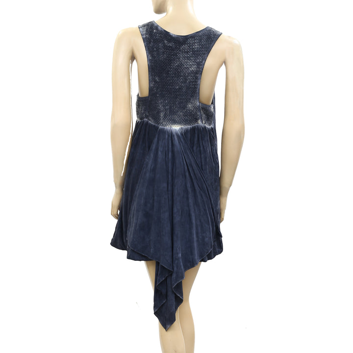 Joe Browns Tie & Dye Crochet Mini Dress