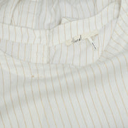 Floreat Anthropologie Shimmer Striped Blouse Top