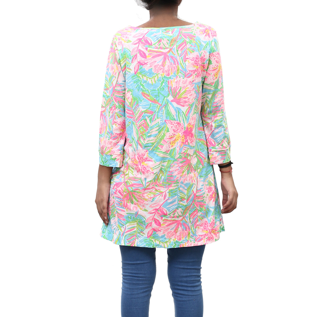 Lilly Pulitzer 儿童女孩迷你连衣裙 XL 12-14 岁