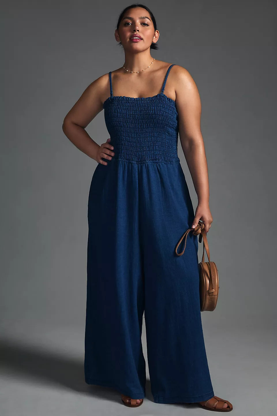 Anthropologie Pilcro 缩褶连衣连身裙