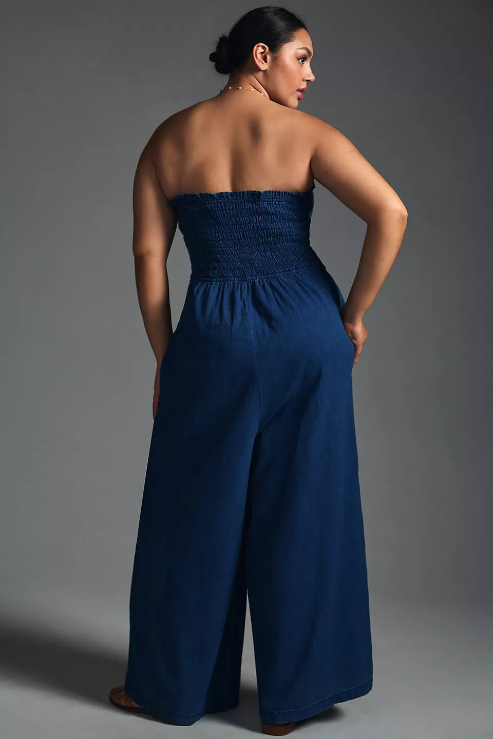 Anthropologie Pilcro 缩褶连衣连身裙