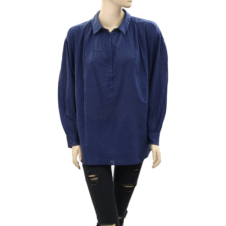 Nili Lotan Miles Shirt Tunic Top