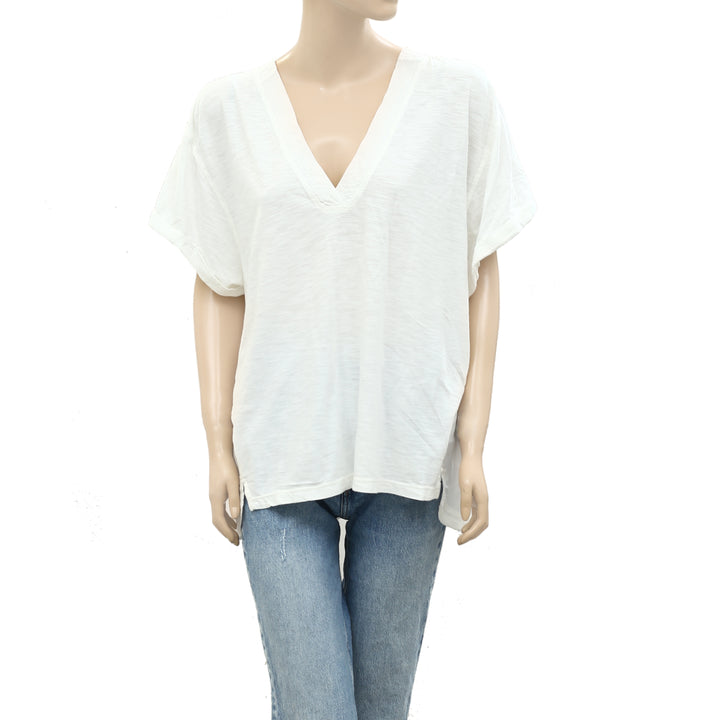 Daily Practice by Anthropologie The Ossa V-Neck Tunic Tee Top