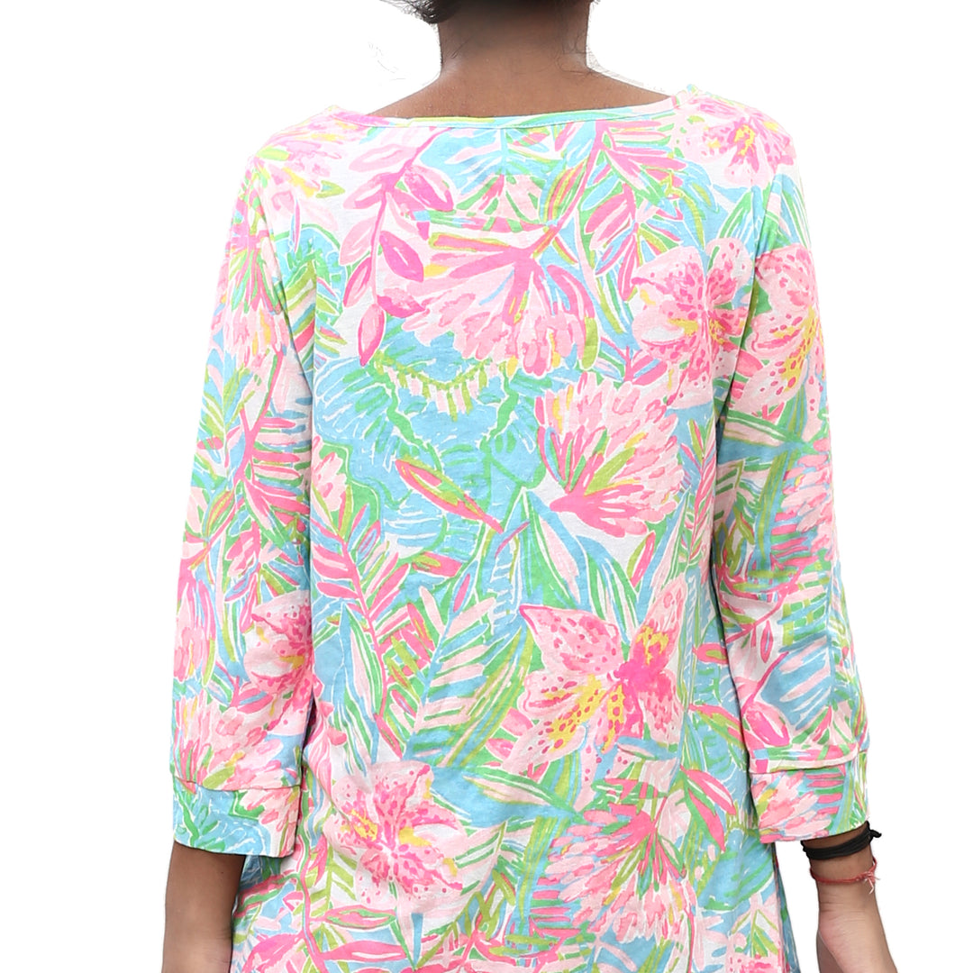 Lilly Pulitzer 儿童女孩迷你连衣裙 XL 12-14 岁