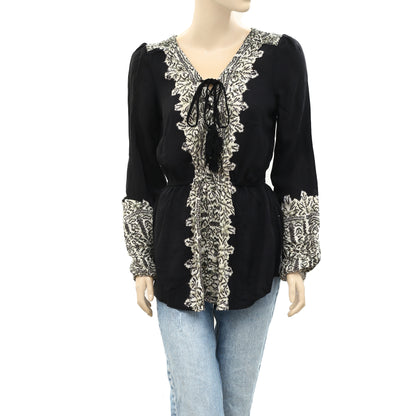 Free People Wildest Moments Tunic Top S