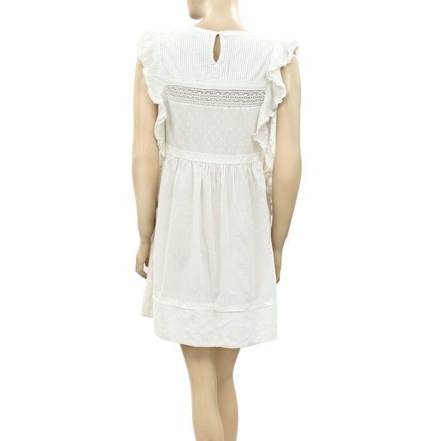 Odd Molly Anthropologie Floral Lace Mini Dress