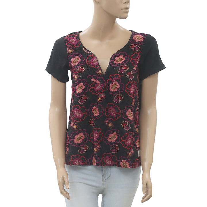 Odd Molly Anthropologie Lush Grace Blouse Top