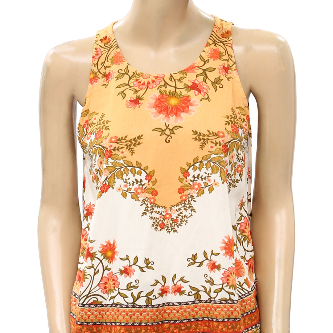 Farm Rio Anthropologie Romantic Beauty Tank Top