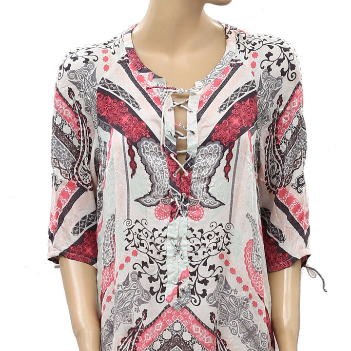Odd Molly Anthropologie Fast Lane Mini Dress
