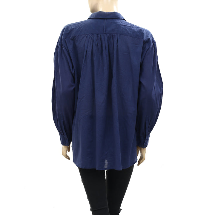 Nili Lotan Miles Shirt Tunic Top