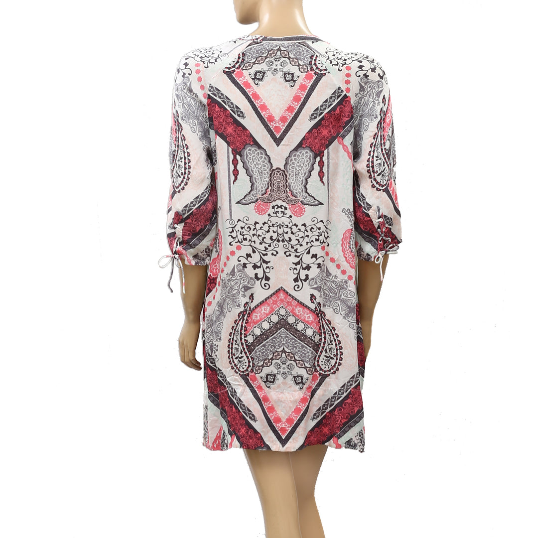 Odd Molly Anthropologie Fast Lane Mini Dress