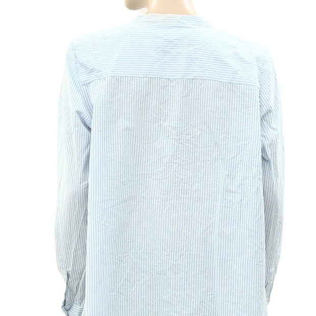 SKALL Studio Striped Print Tunic Shirt Top