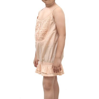 Antik Batik 儿童女孩褶饰连衣裙