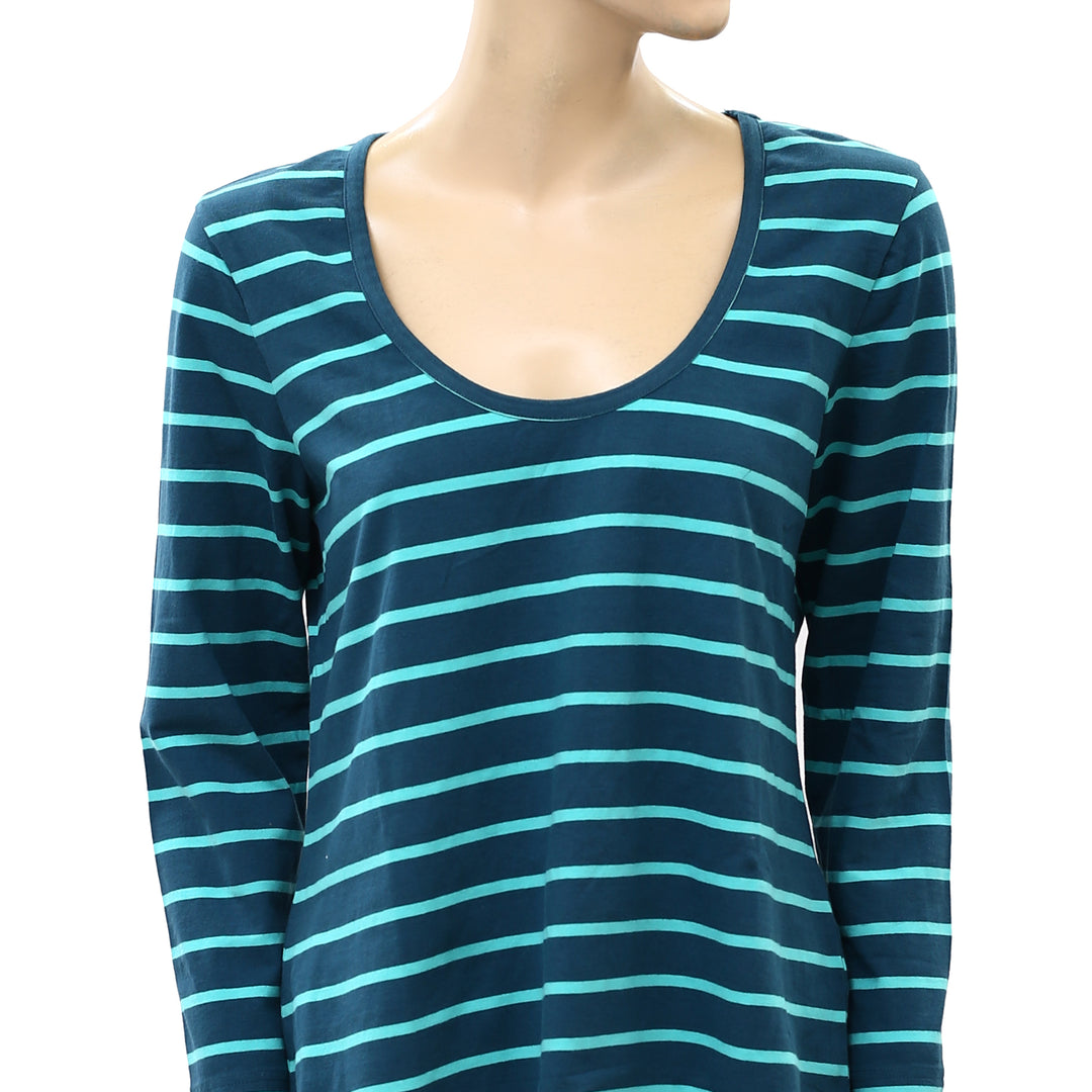 Daily Practice by Anthropologie Scoop Neck Tee Blouse Top L