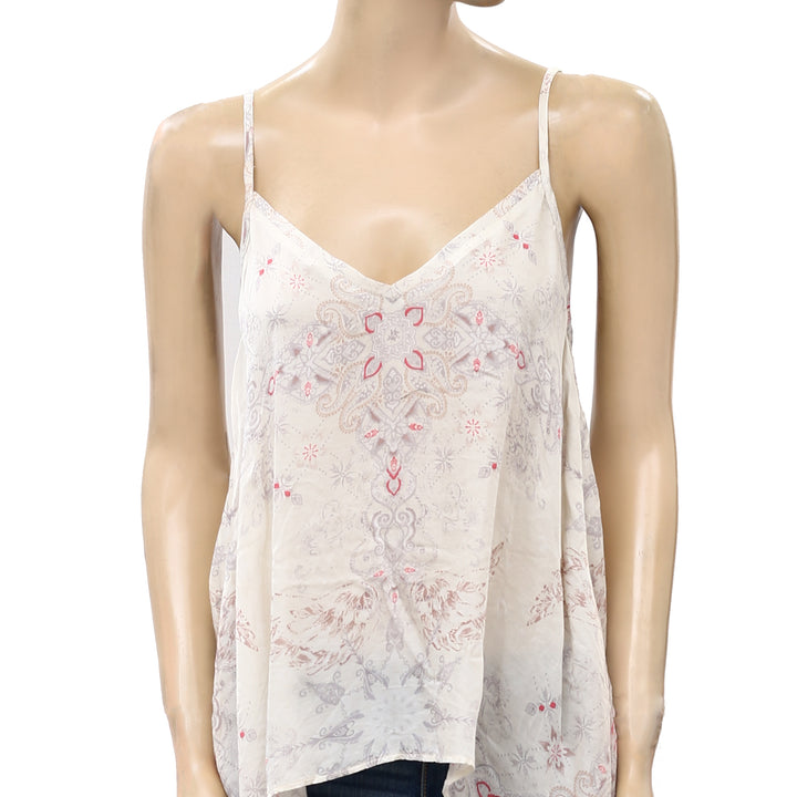 Odd Molly Anthropologie Floral Printed Blouse Cami Top