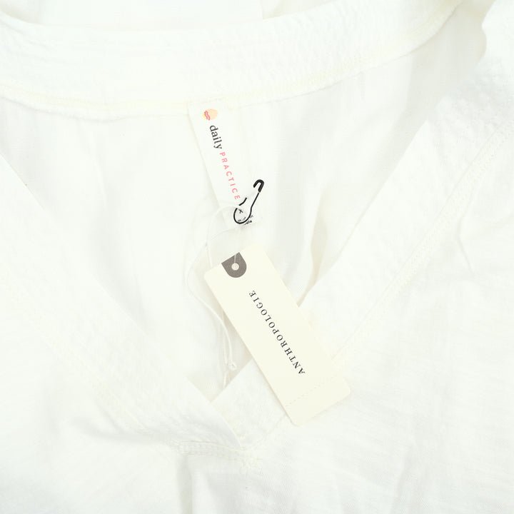 Daily Practice by Anthropologie The Ossa V-Neck Tunic Tee Top