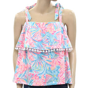 Lilly Pulitzer Benita Printed Tank Blouse Top