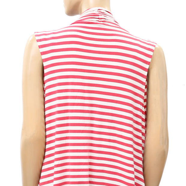 Soft Surroundings Striped Coverup Tunic Top