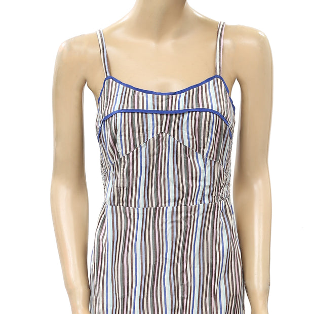 Free People Endless Summer Striped Slip Maxi Dress