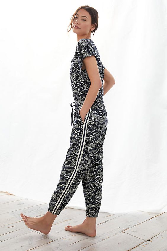 Daily Practice by Anthropologie Short Sleeve Jogger Jumpsuit Dress