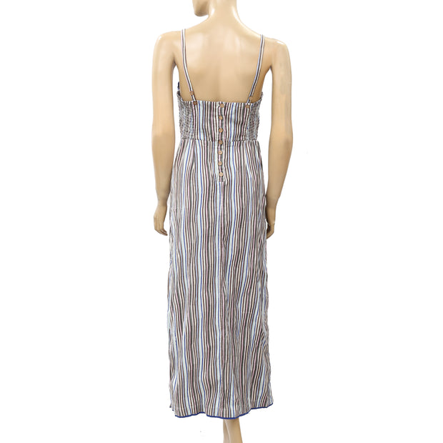 Free People Endless Summer Striped Slip Maxi Dress