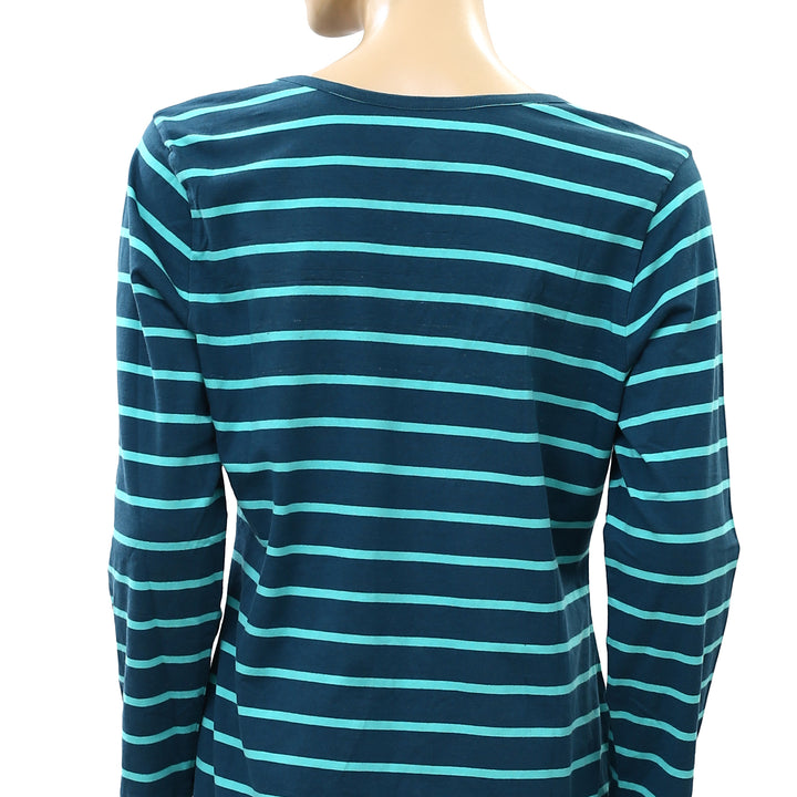 Daily Practice by Anthropologie Scoop Neck Tee Blouse Top L