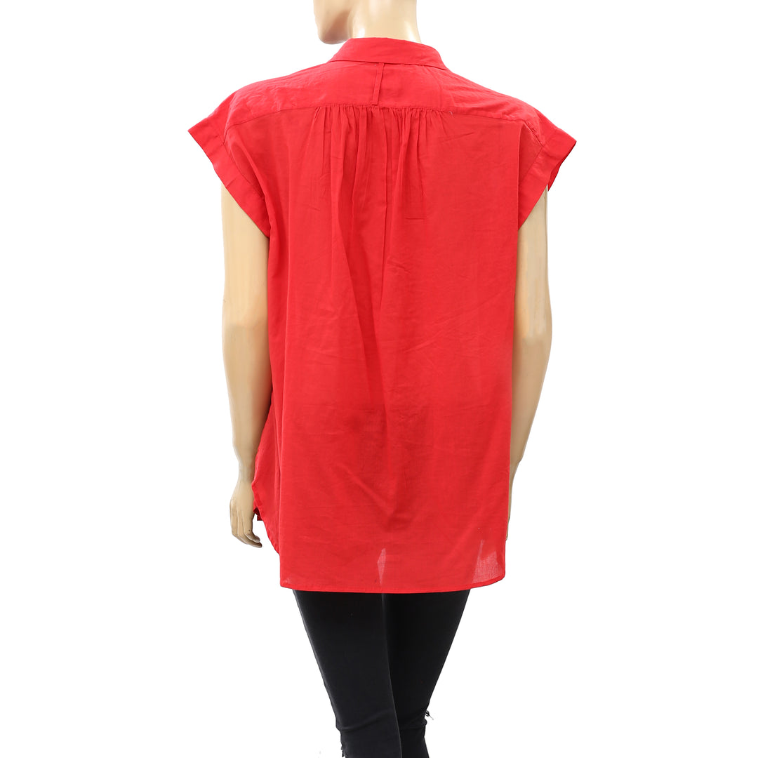 Nili Lotan Normandy Shirt Tunic Top