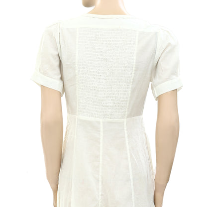 Odd Molly Anthropologie Ruched Short Mini Dress